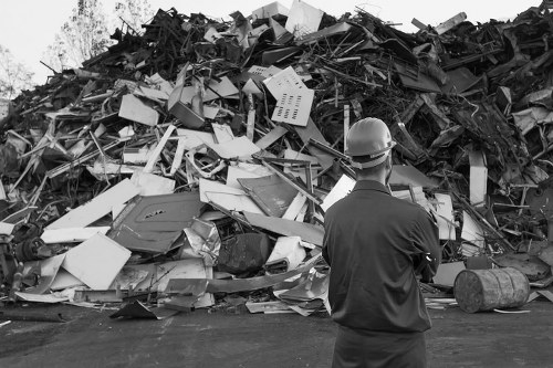 Recycling containers for builders waste management
