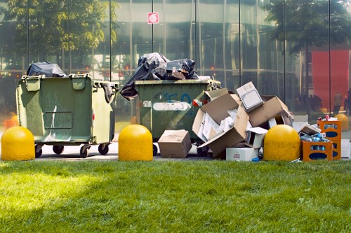 Equipment used for rubbish removal