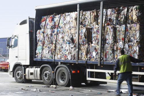 Various sizes of enclosed skips available for hire
